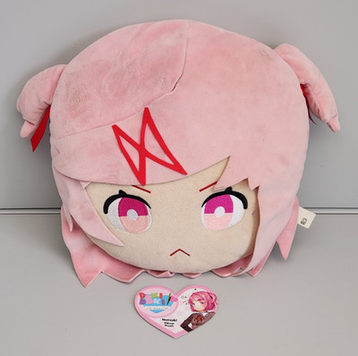 Official Doki Doki Literature Club Plus Natsuki 11.5'' Plush Pillow Cushion DDLC