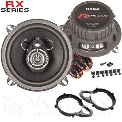 RENEGADE AUTO LAUTSPRECHER für BMW 3ER E36 Coupe 1992-1999 Heckablage 160W #ATEA