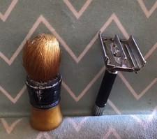 Vintage Stag B753 Pure Bristle 150 Sterilized Shaving Brush EUC