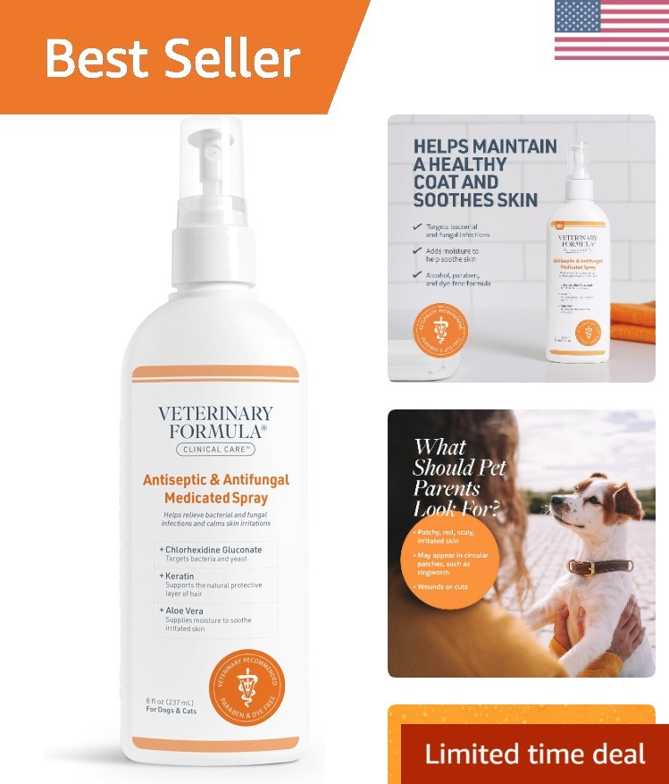 Clinical Care Antiseptic and Antifungal Medicated Spray for 
