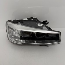 BMW X3 DRIVERS SIDE RIGHT XENON HEADLIGHT OS 2014 7460640 F25 FRONT X4 DAMAGED