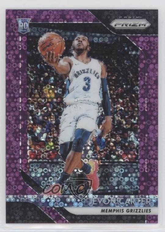 2018-19 Panini Prizm Fast Break Purple 2/75 Jevon Carter #76 Rookie RC 0j4n