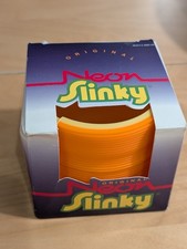 Original Neon Slinky Poof Orange/Yellow Made In USA