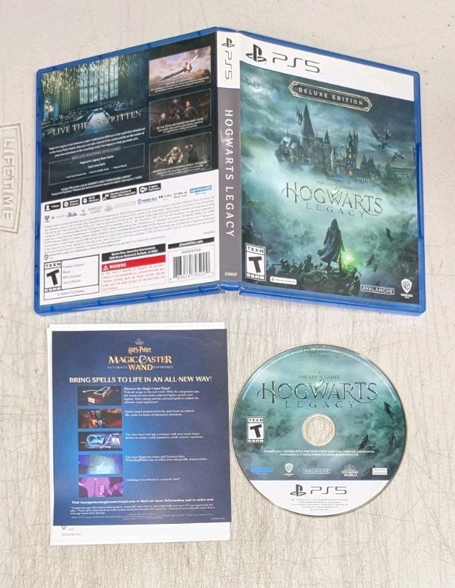 Hogwarts Legacy Deluxe Edition (PS5 PlayStation 5) Complete w