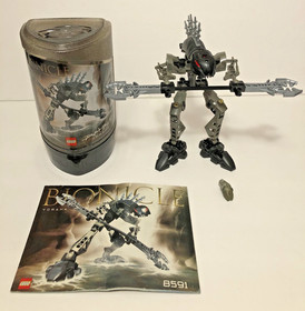 LEGO BIONICLE: Rahkshi Set of 6 (8557,8558,8559,8590,8591,8592) w/ Kraata