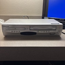Emerson EWD2203 DVD 4 Head VCR Combo VHS Player TESTED Working No Remote