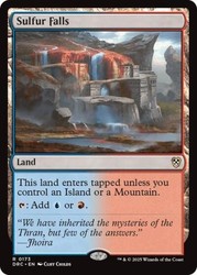 Sulfur Falls 173 Commander: Aetherdrift Rare
