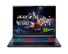 Acer Nitro V 16S AI Gaming Laptop  AMD Ryzen 7 260 Processor 32GB 1TB, Black