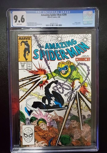 Marvel Comics Amazing Spider-Man #299 CGC 9.6 1988 Venom Cameo