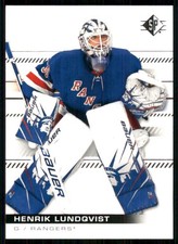 2019-20 SP #33 Henrik Lundqvist New York Rangers 56638