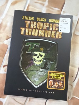 Tropic Thunder (DVD, 2008, 2-Disc Set, Directors Cut - Sensormatic Packaging)