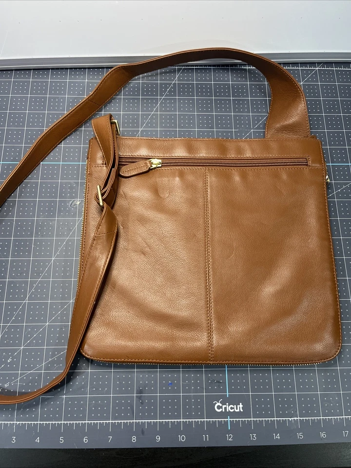 Сумочка через плечо Radley London кожаная круглая на молнии расширяемая - Изображение 3 из 4