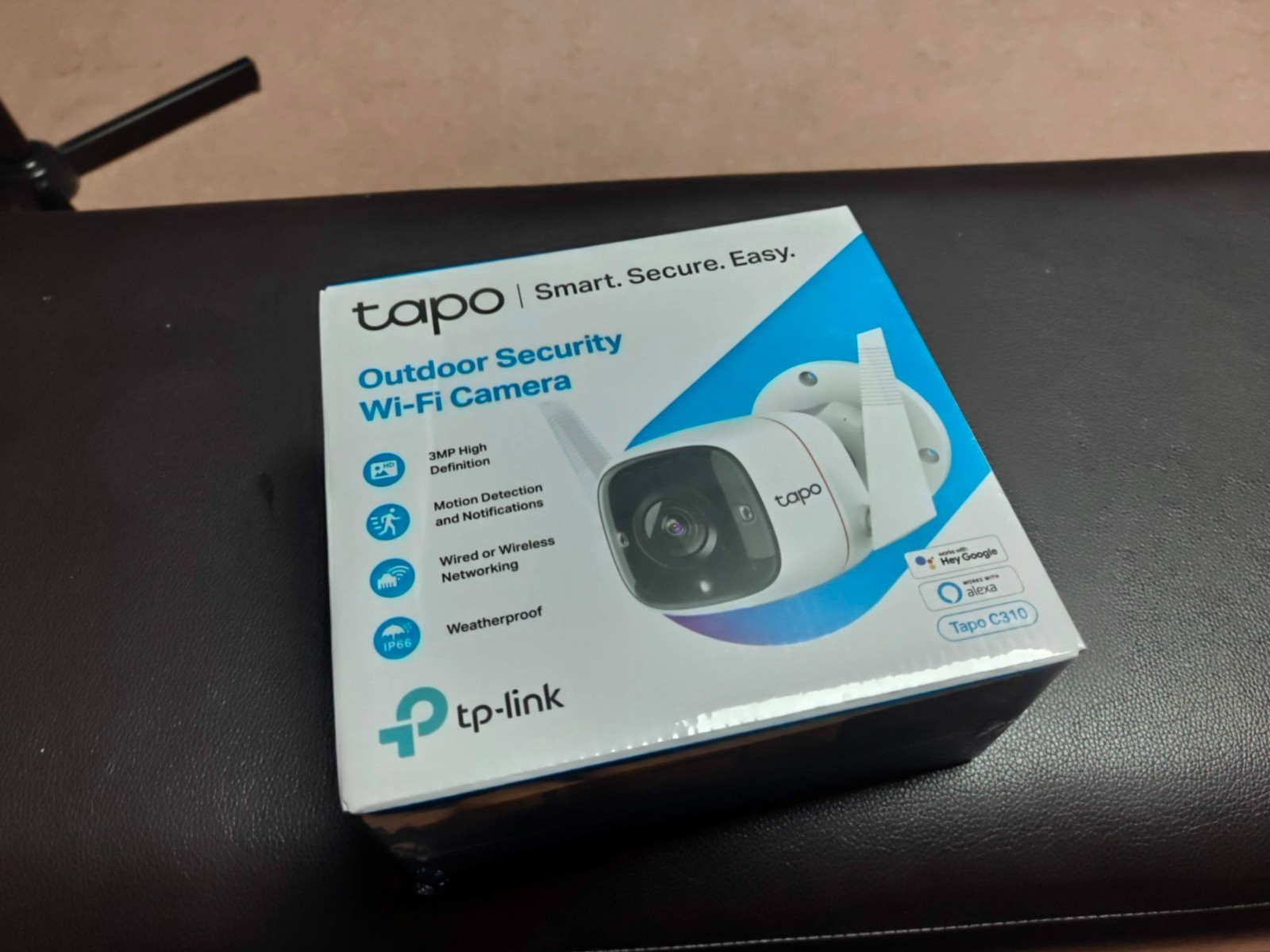 TP Link Tapo C310 Wired Wireless Outdoor Security WiFi Camera - TAPOC310 Sealed