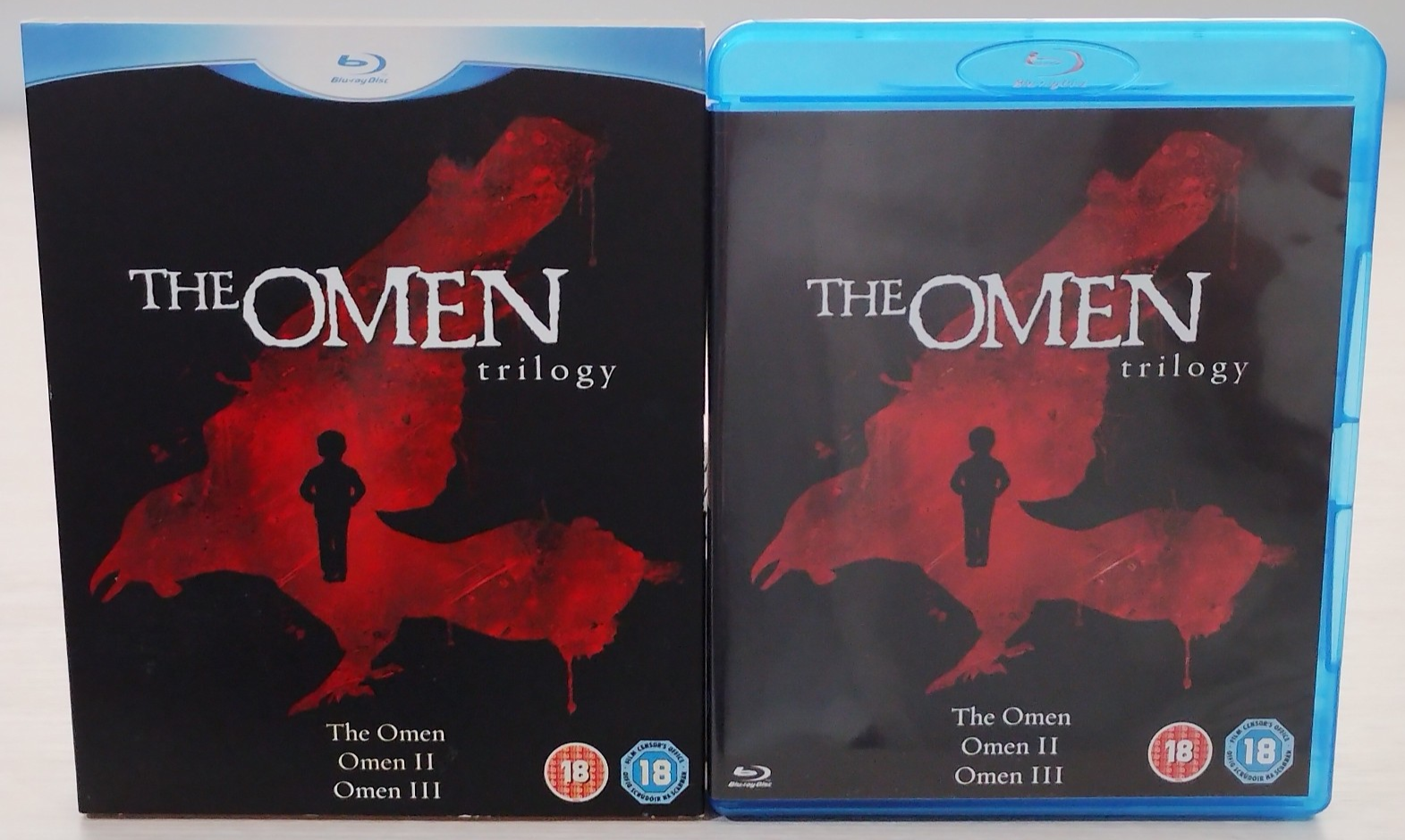 The Omen Trilogy Blu-Ray In VGC