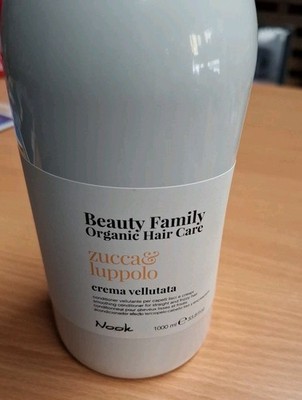 Nook Beauty Family Zucca & Luppolo Shampoo 1000ml Glättend Vegan Anti-Frizz NEU