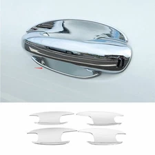 ABS Chrome Exterior Outside Door Bowl Cover Trim For Benz C-Class W206 2022-2023