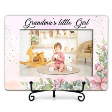 Grandma Picture Frame, Granddaughter Photo Frames With Stand, First Time Gran...