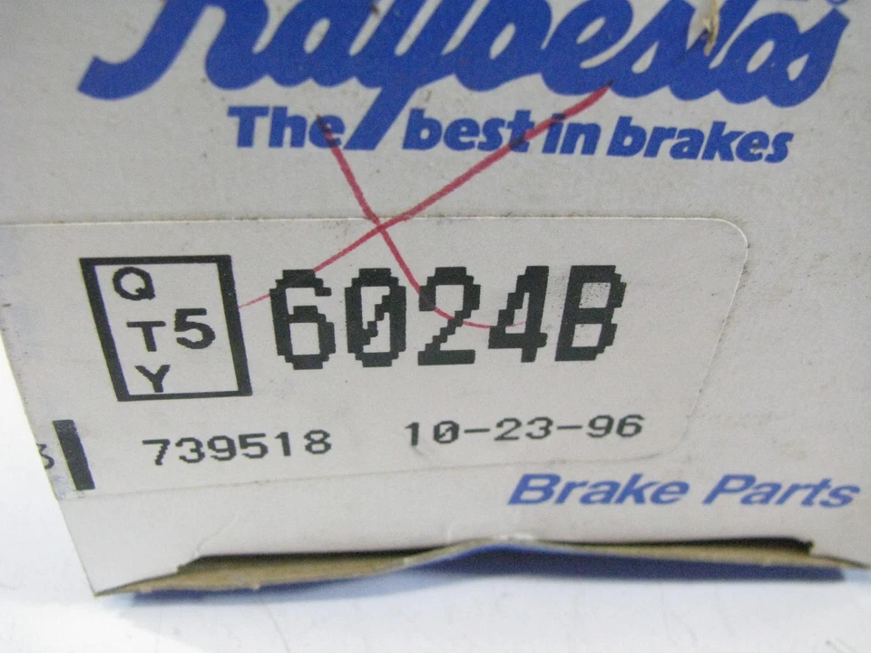 (5) Raybestos 6024B parafusos prisioneiros de roda dianteira 1975 Ford F-250 pinça de pistão duplo - Imagem 2 de 2