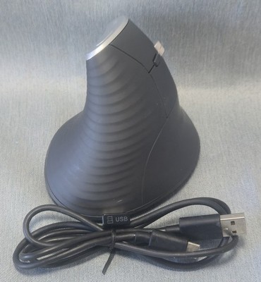 Nulea M502 Dual Mode Mouse Bluetooth & USB W/Receiver USB-C Rechargeable Tested