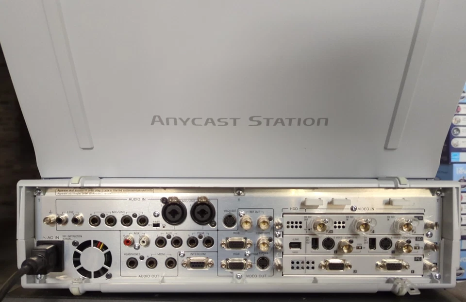 Sony AWS-G500E Anycast Station w/ BKAW-550 570 590 Modules & Keyboard - Tested - Image 3 of 4