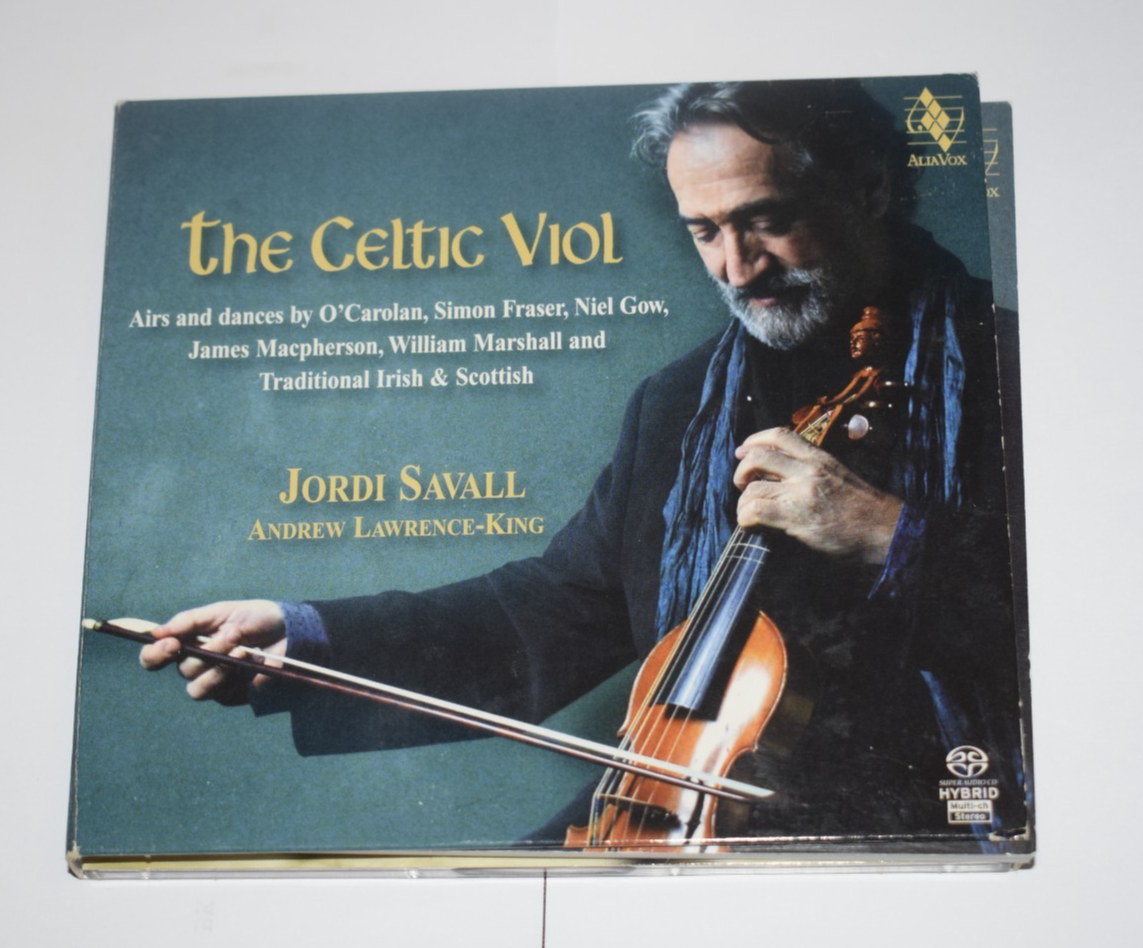 Jordi Savall The Celtic Viol: Airs and Dances Super Audio CD Hybrid disc SACD
