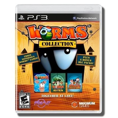 Worms Collection For PlayStation 3 PS3 Strategy Very Good 3E