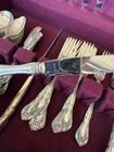 1 - Butter Knife Sterling Silver Flatware  Rose by Alvin — photo 6