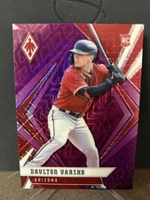2021 Panini Chronicles - Phoenix Daulton Varsho #11 Purple Mojo /99 (RC)