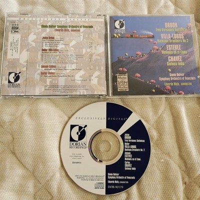 Latin American Masters CD 1994 Classical Dorian Recordings Eduardo Mata