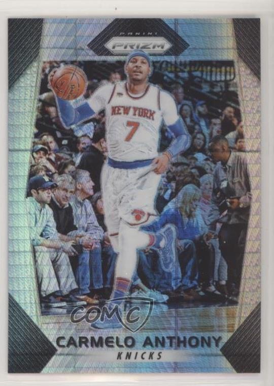 2017-18 Panini Prizm Hyper Prizm Carmelo Anthony #279 HOF 04u1