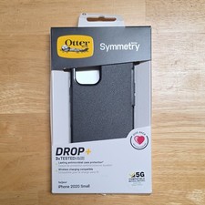 OtterBox Symmetry Ultra Slim Case for iPhone 12 mini 2020 Small Black 77-65365