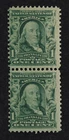 CKStamps: US Stamps Collection Scott#300 1c Franklin Mint 1NH 1H OG