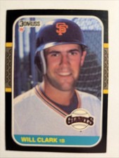 1987 Donruss - Will Clark #66 (RC)