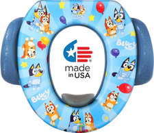 Bluey Soft Potty Seat - Potty Training Toilet Seat, Soft Cushion, Baby Potty Tra