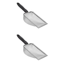  2 Pcs Sand for Reptiles Lizard Poop Scoop Litter Cleaner Scooper
