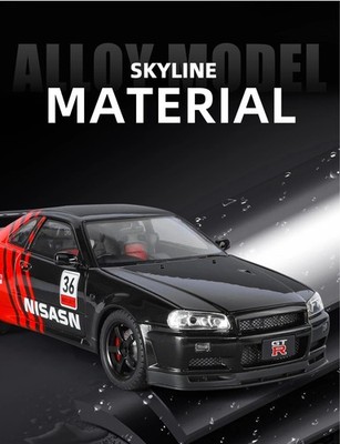 NISSAN SKYLINE GT-R R34 Z-TUNE 1/18 IN THREE COLORS | eBay