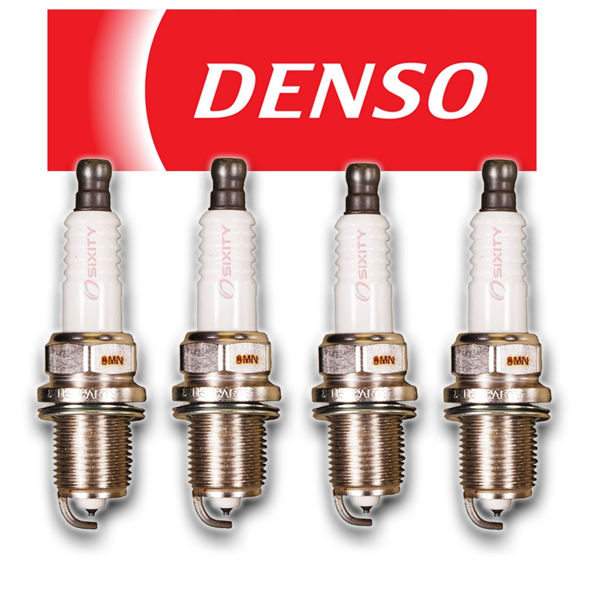 4 - DENSO 3128 / PK20R11 Spark Plug - Double Platinum Set of 4 Plugs FAST SHIP