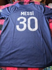 LIONEL MESSI hand signed PARIS SAINT GERMAIN NIKE jersey W/COA