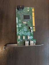 Dell Dual-Port IEEE-1394 FireWire PCI Controller Card Dell P/N: 0H924H Tested