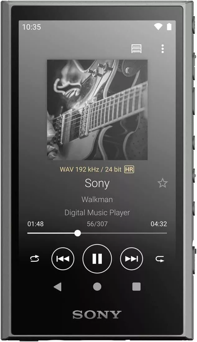 SONY NW-A306 Gray Walkman 32GB Hi-Res A300 Series Audio Player