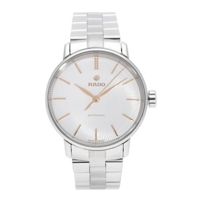 Rado R22862023 Ladies Coupole Classic White Dial 32 mm Watch MSRP $1480