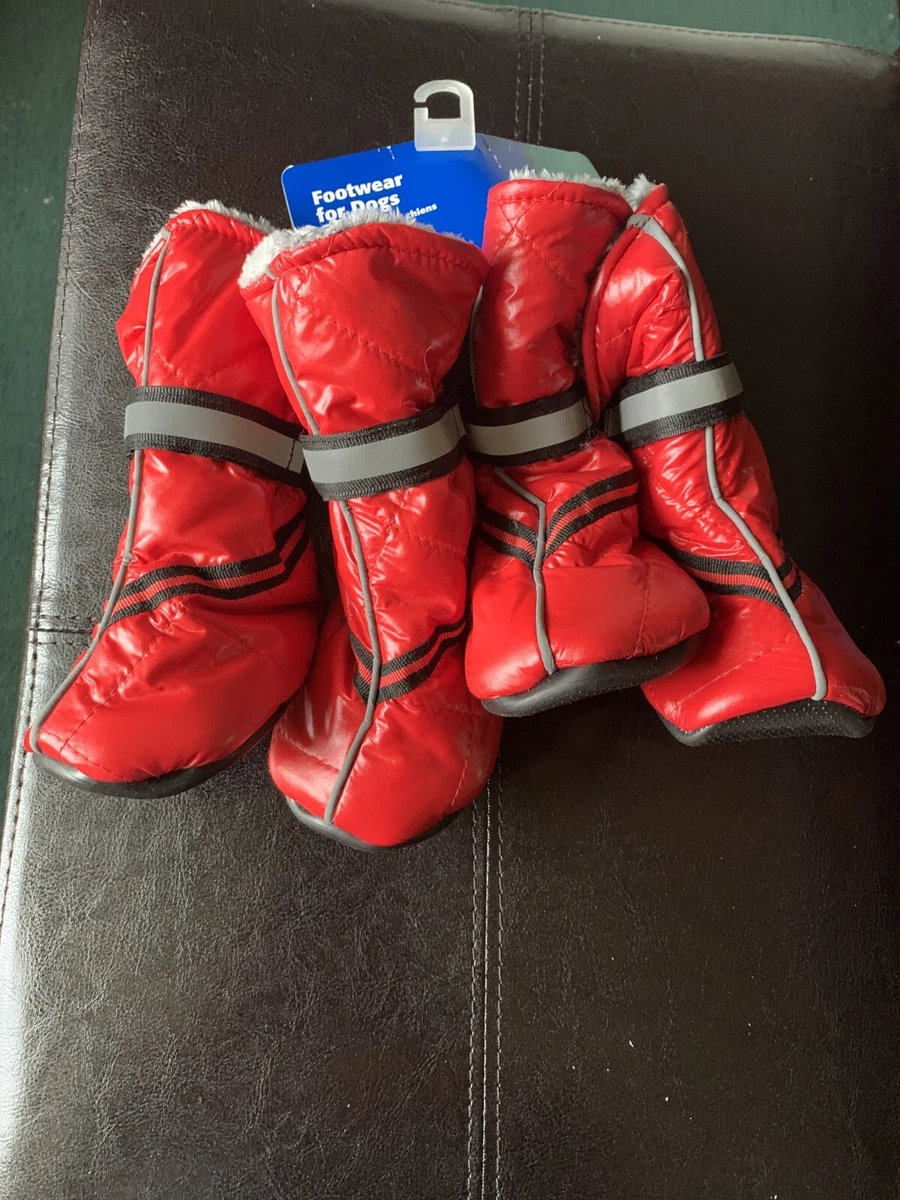 Top paw reflective clearance booties