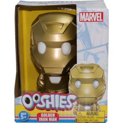 DC OOSHIES Deluxe Golden Iron Man inch Vinyl Action Figures