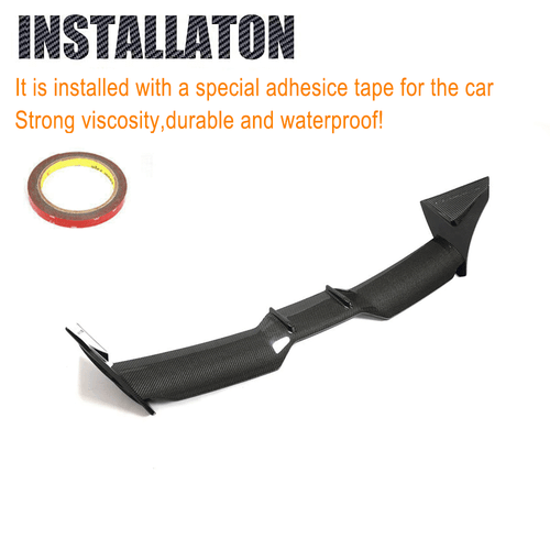 Carbon Heckspoiler Dachspoiler Heckflügel Lippe Passt für VW Golf 8 GTI 2021-23 - Picture 11 of 13