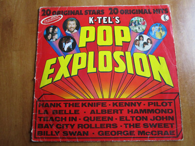 LP Schallplatte K-TEL'S POP EXPLOSION 1975 20 Original Hits u. Stars