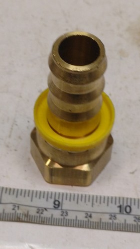 Dixon 2841217CBC Brass Female JIC Swivel Adapter 3/4" Hose x 1-1/16"-12 Thread - Picture 3 of 3