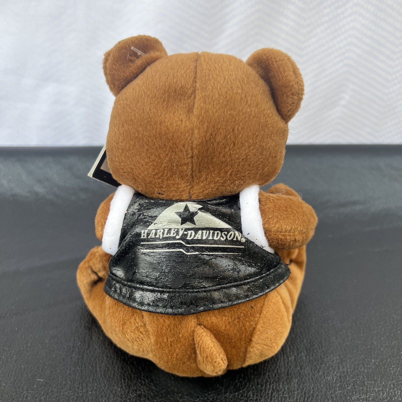 HARLEY DAVIDSON Bean Bag Plush "Motorhead" Biker Teddy Bear 1997 Plush G86005 eBay