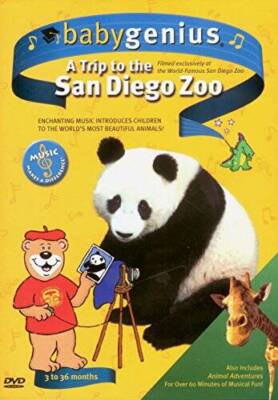 BabyGenius A Trip to the San Diego Zoo (3 to 36 Months) - DVD-ROM - VERY GOOD
