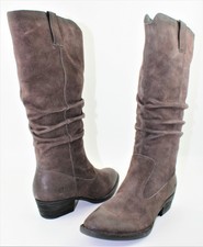 born bley suede buckle boot