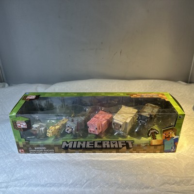 New 2014 Jazwares MINECRAFT OVERWORLD Series 2 Articulated Animal Mobs NOS